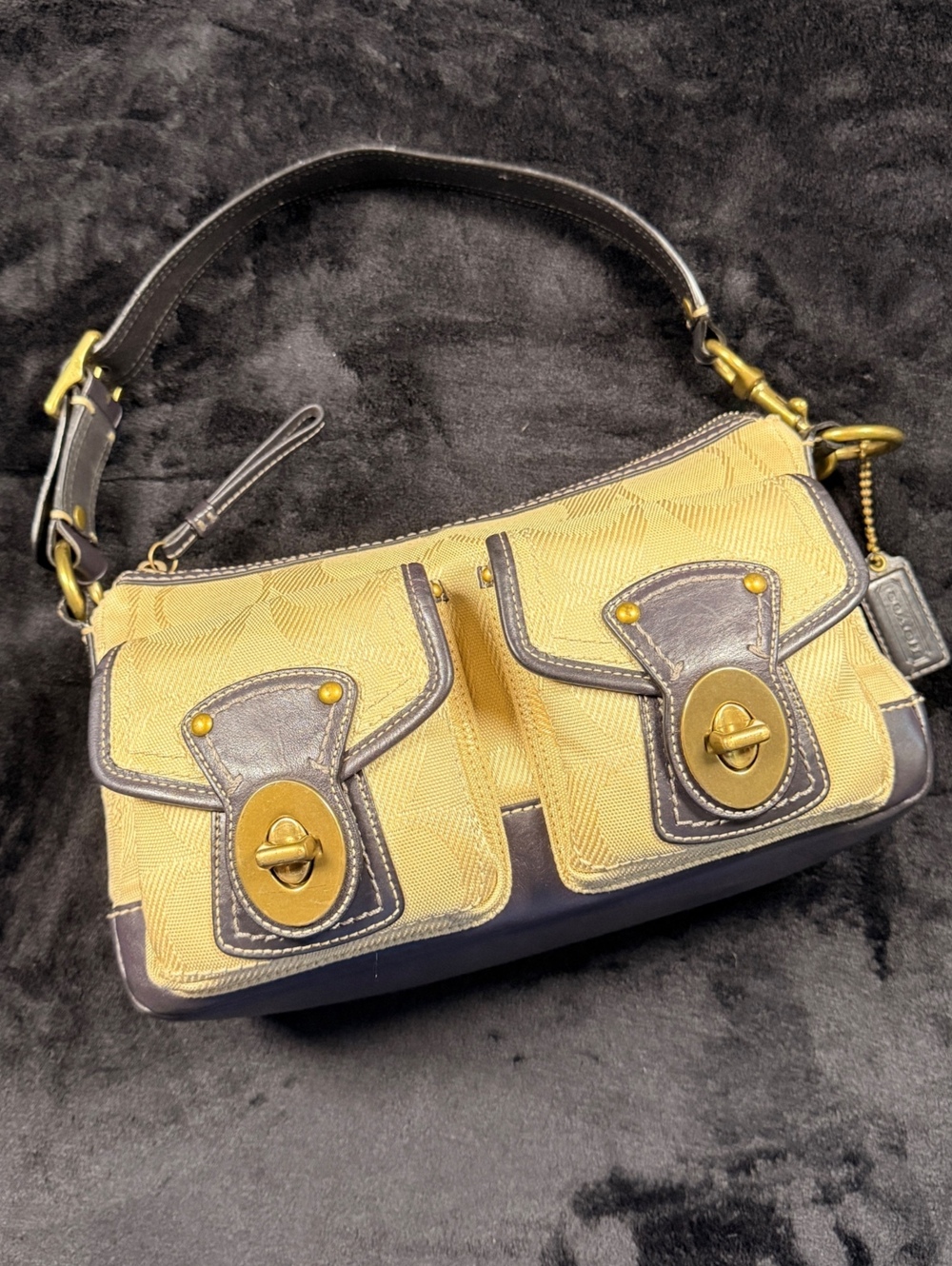 Coach Y2K Legacy Double Turnlock Satchel [COPY]